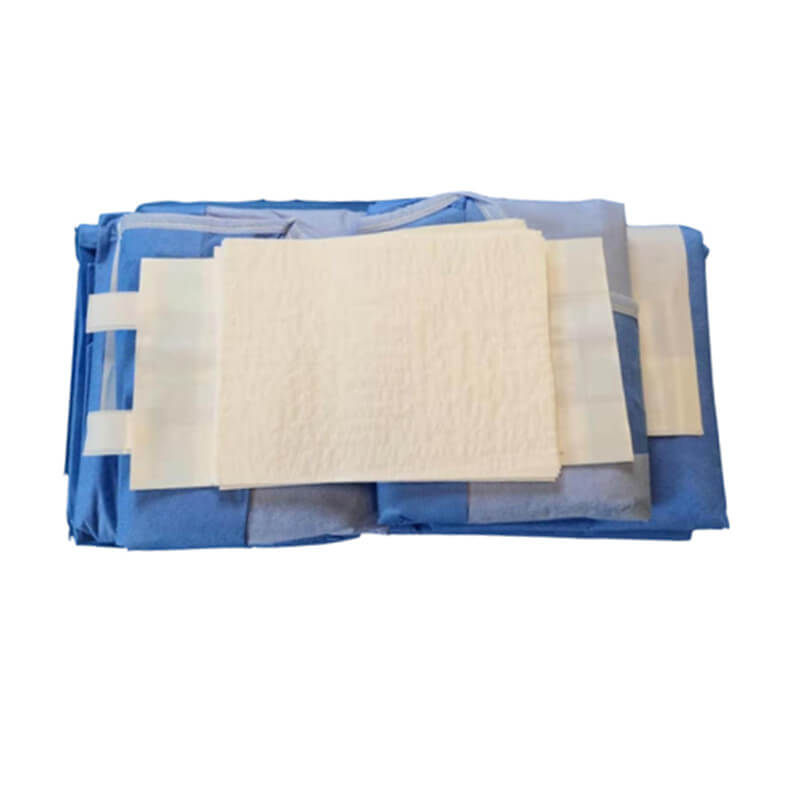 laparoscopy drape pack for surgery room