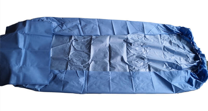 disposable hospital bed sheet set for patients bed