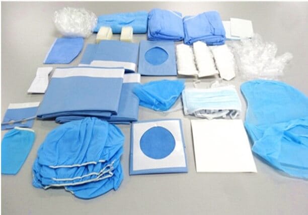 oral surgery sterile pack for dental surgery