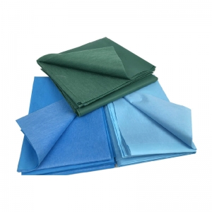 PE+Viscose Waterproof Medical Bed Sheet