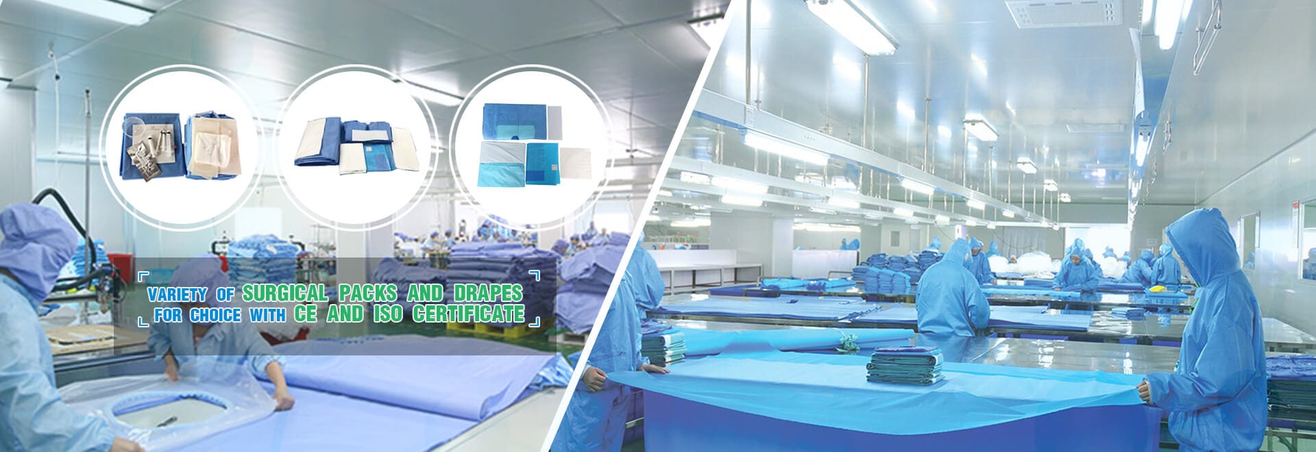Lantian Medical is a professional manufacturer of surgical drapes and gowns, surgical packs, hospital gown and hospital bed sheet, which have received high prai