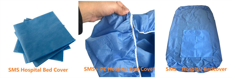 hospital bed cover and hospital bed sheet