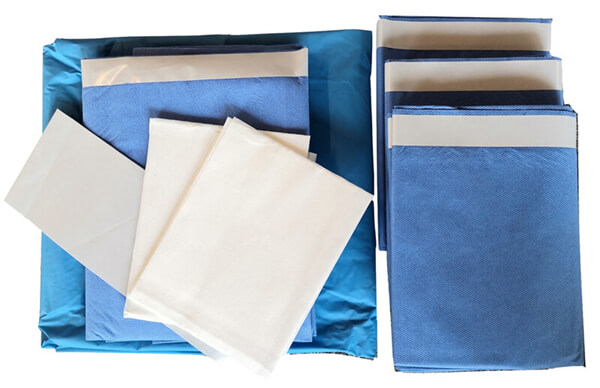 disposable universal surgical drape pack
