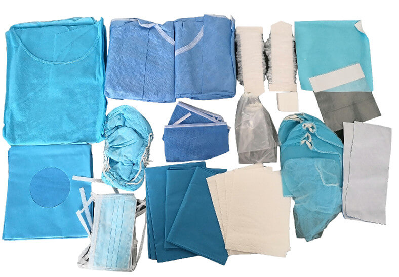 Oral Surgery Drape Pack Using For Dental Implant Surgery