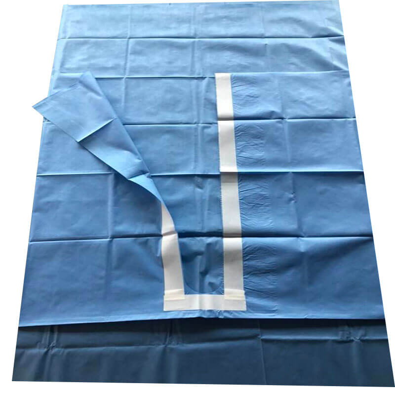 disposable u drape for hospital procedure