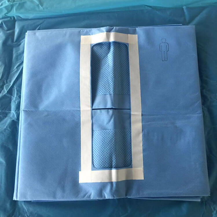 sterile laparotomy surgical drape pack