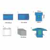 laparoscopy pack for laparoscopic and perineal procedures