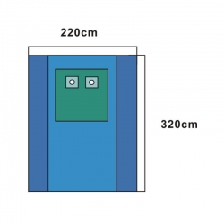 Wood Pulp Angiography Surgical Drape
